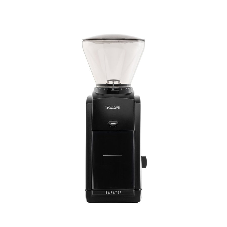 Baratza Encore, a black electric burr grinder
